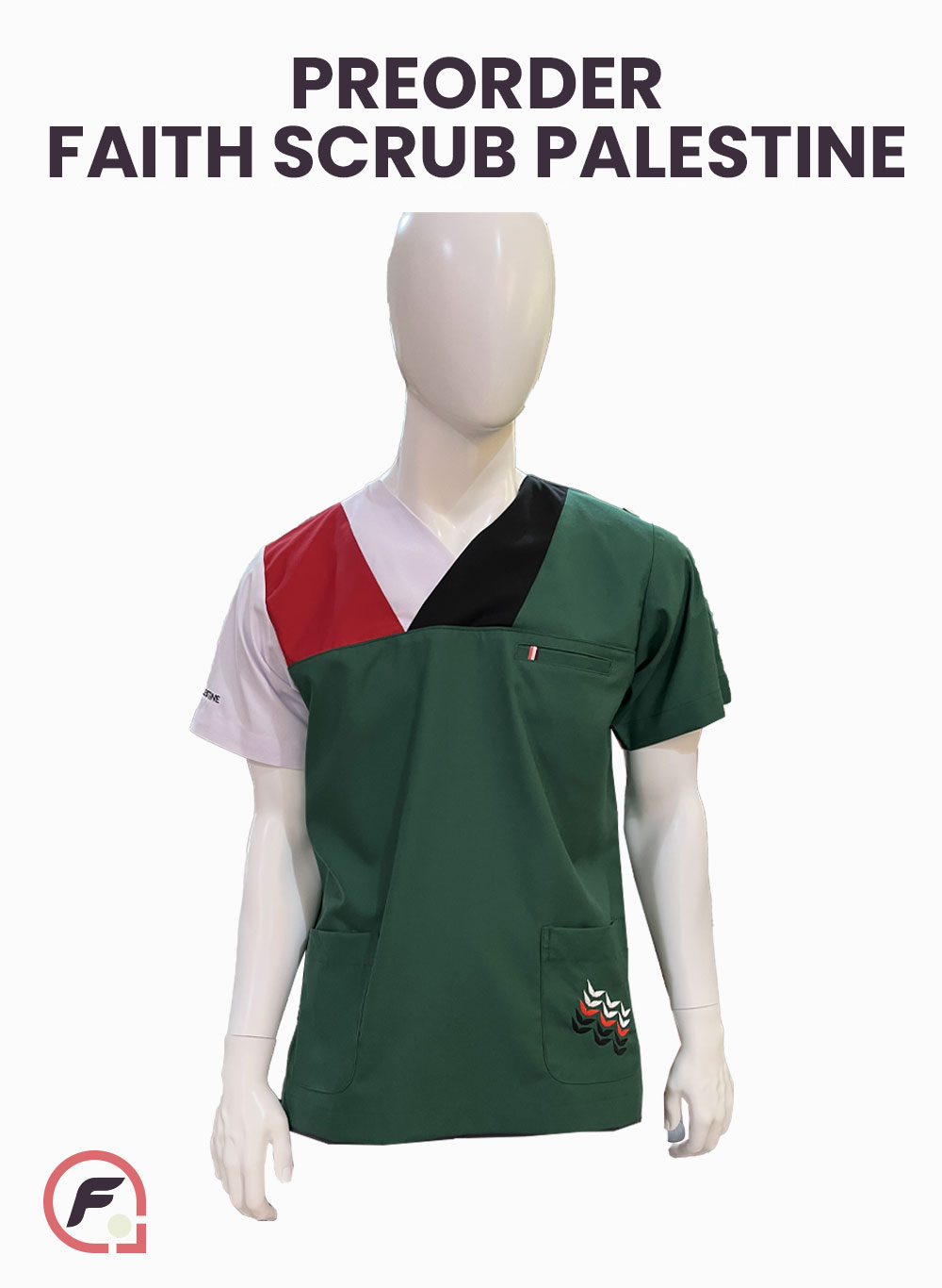 PREORDER – FAith Palestine Scrub