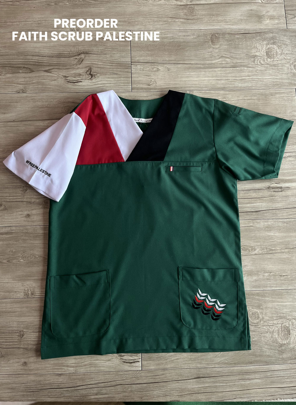 PREORDER – FAith Palestine Scrub - Image 3