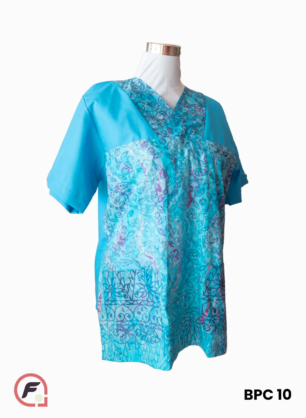 BATHIK PANTAI TIMUR Unisex Scrub Top (BPC - Limited Edition) - Image 11