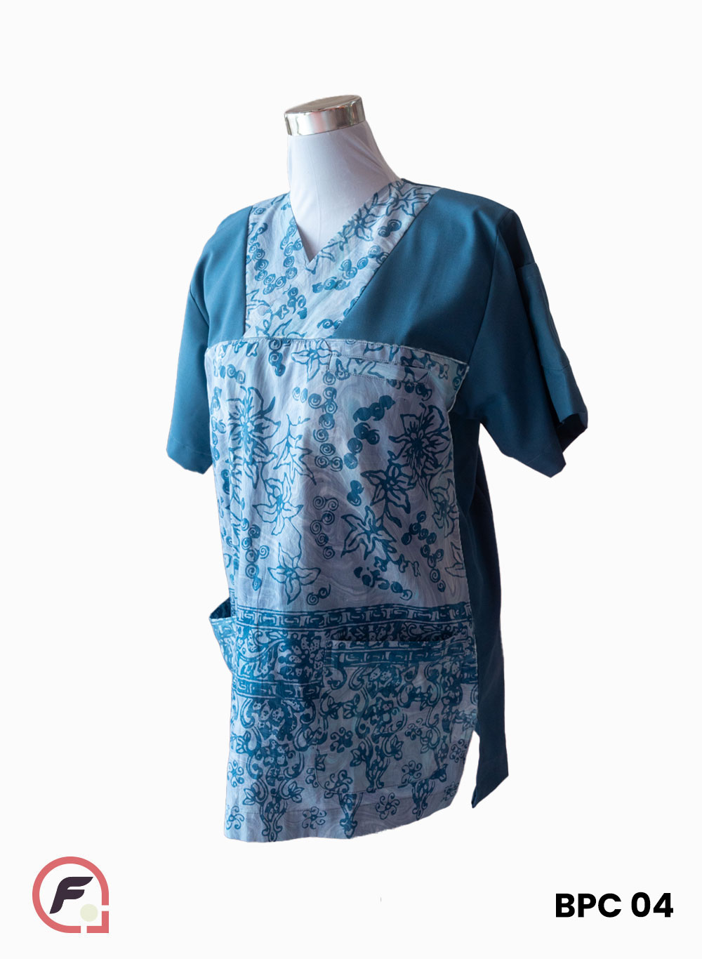 BATHIK PANTAI TIMUR Unisex Scrub Top (BPC - Limited Edition) - Image 5