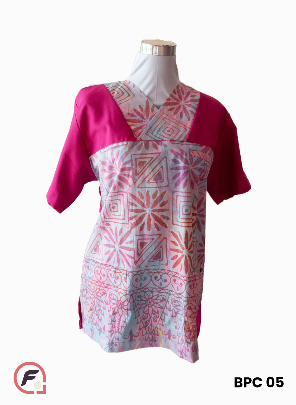 BATHIK PANTAI TIMUR Unisex Scrub Top (BPC - Limited Edition) - Image 6