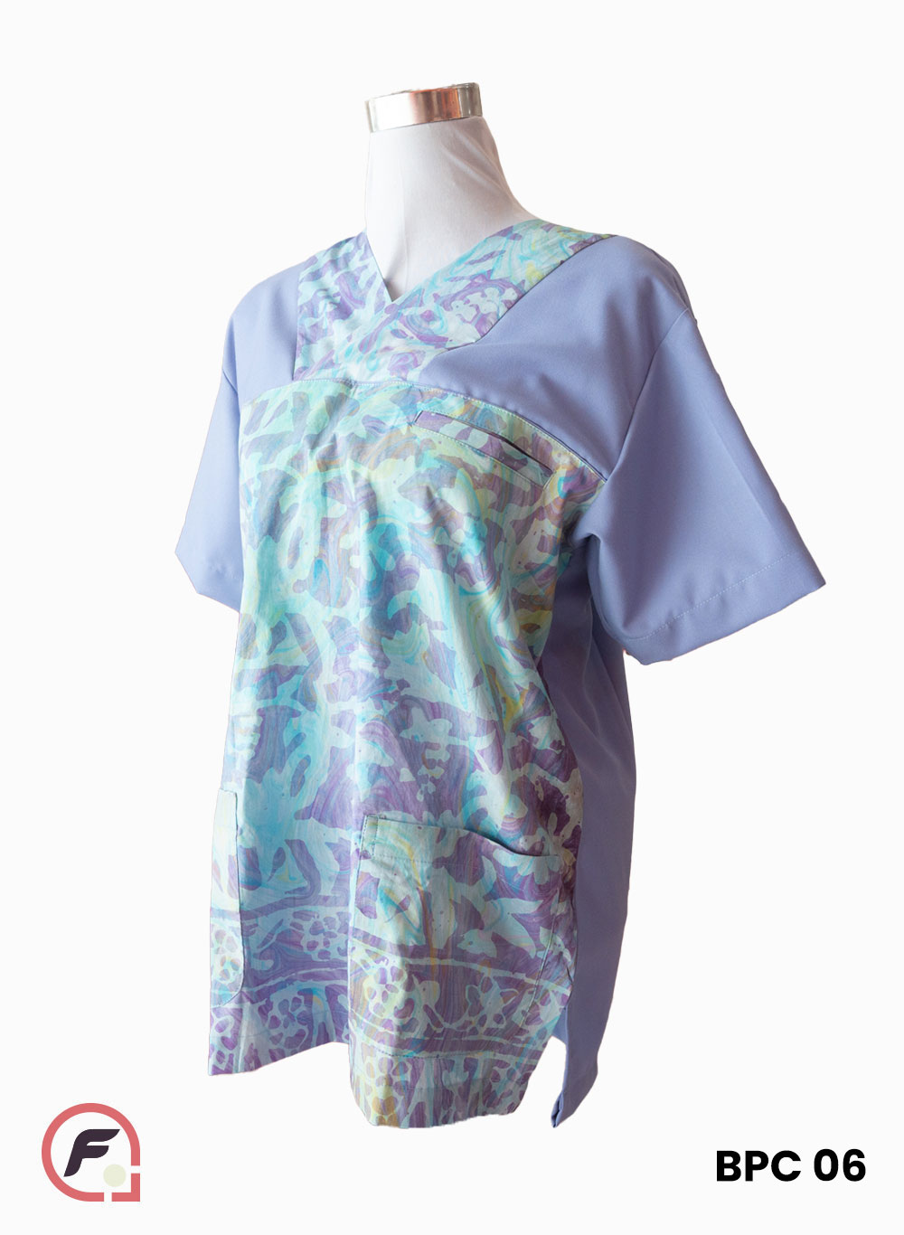 BATHIK PANTAI TIMUR Unisex Scrub Top (BPC - Limited Edition) - Image 7