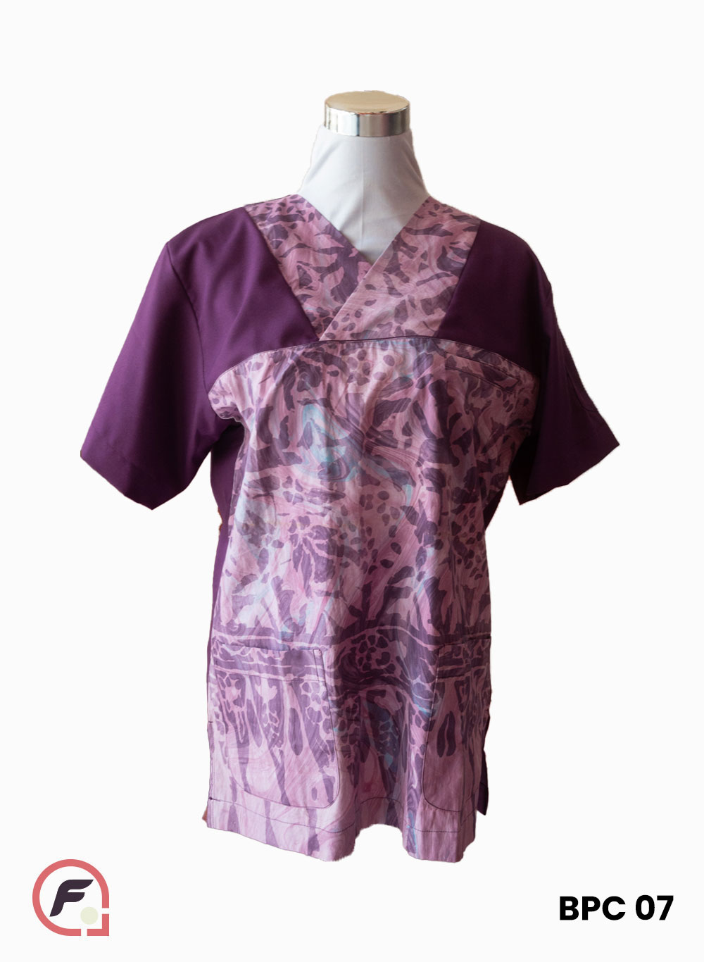 BATHIK PANTAI TIMUR Unisex Scrub Top (BPC - Limited Edition) - Image 8
