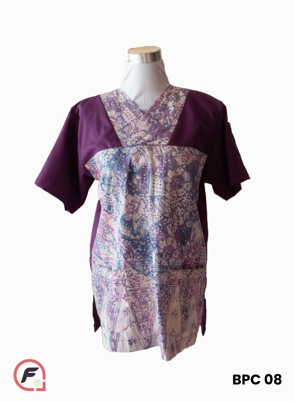 BATHIK PANTAI TIMUR Unisex Scrub Top (BPC - Limited Edition) - Image 9