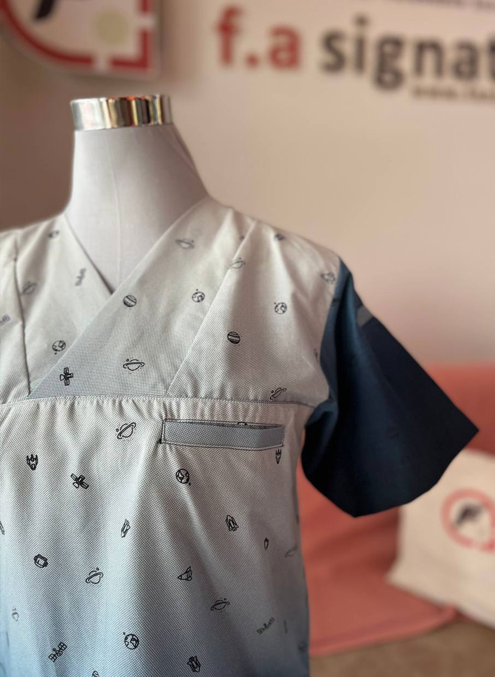 PRINTED Unisex Scrub Top (Limited Edition) - Image 5