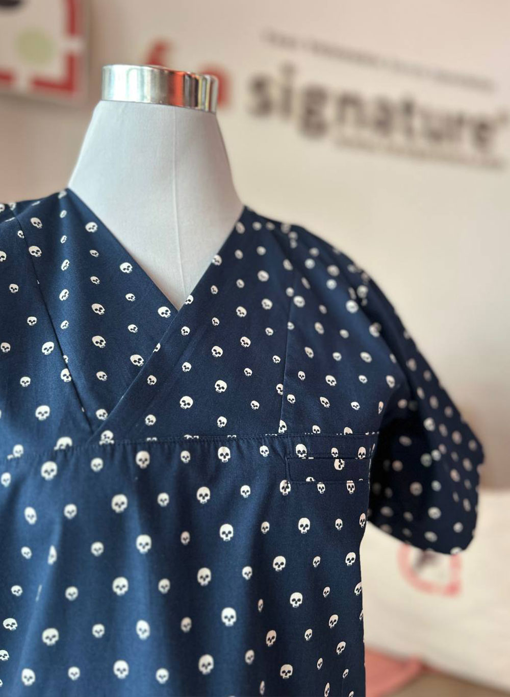 PRINTED Unisex Scrub Top (Limited Edition) - Image 6
