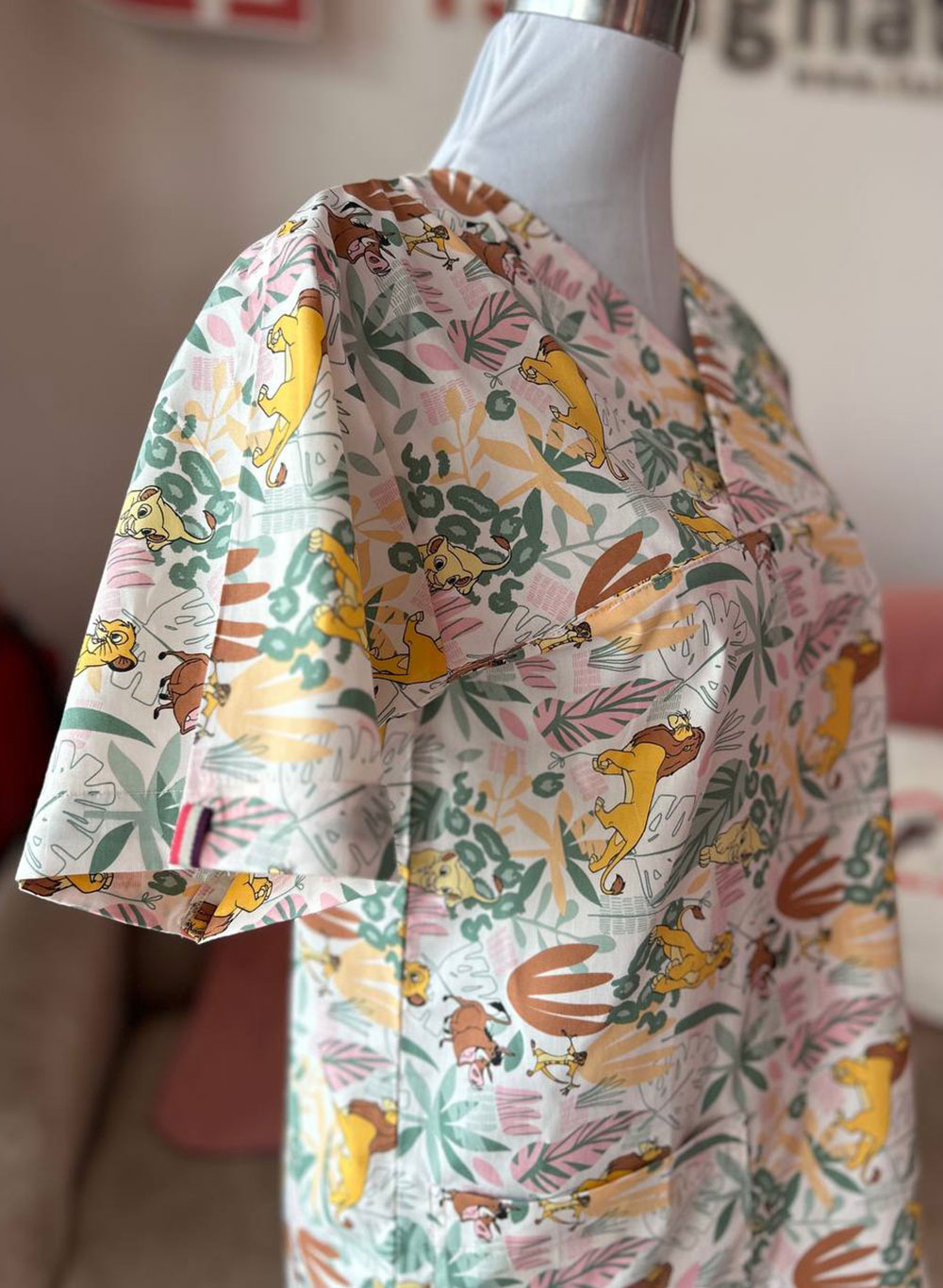 PRINTED Unisex Scrub Top (Limited Edition) - Image 7