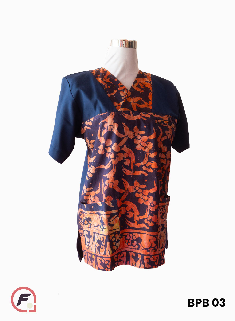 BATHIK PANTAI TIMUR Unisex Scrub Top (BPB - Limited Edition) - Image 4