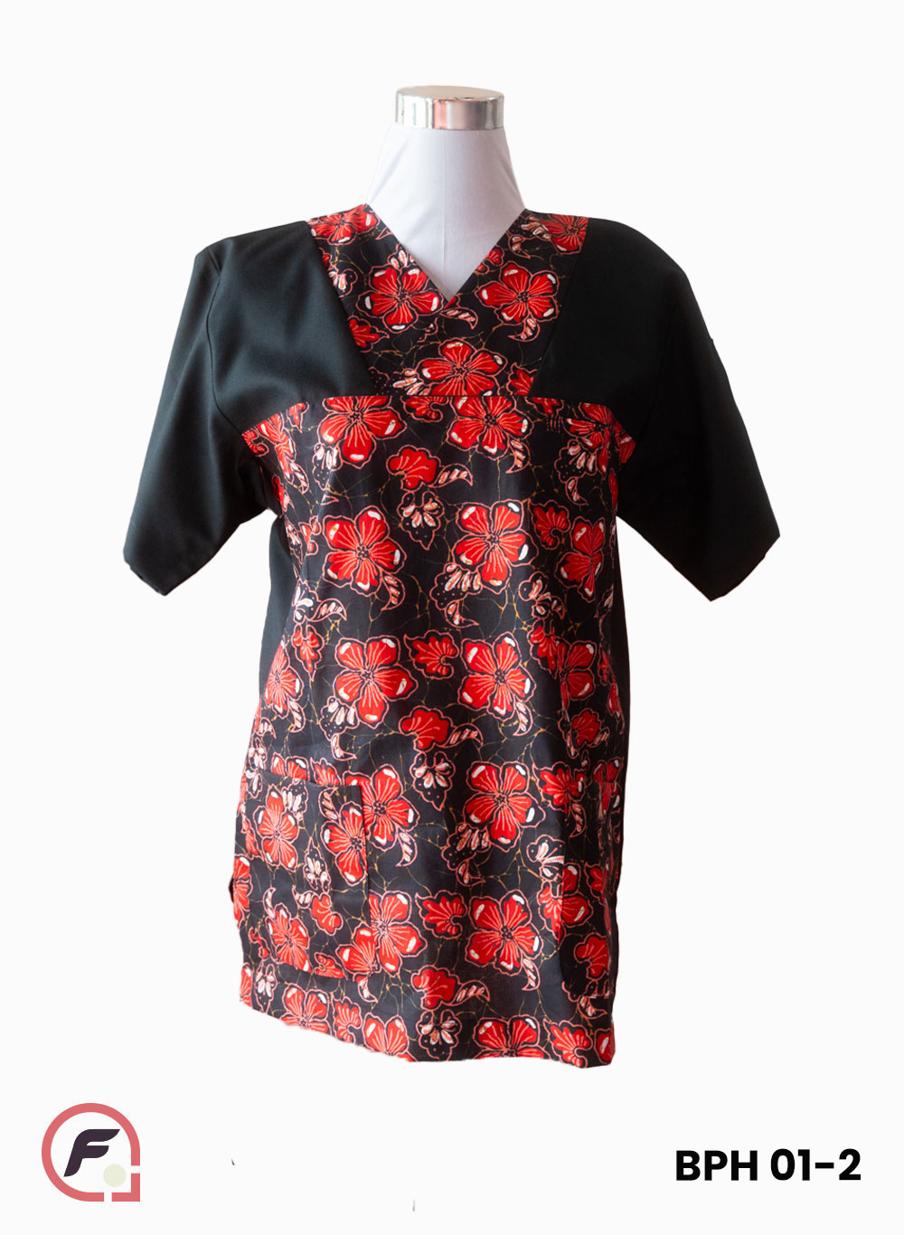 BATHIK PANTAI TIMUR Unisex Scrub Top (BPH - Limited Edition) - Image 3