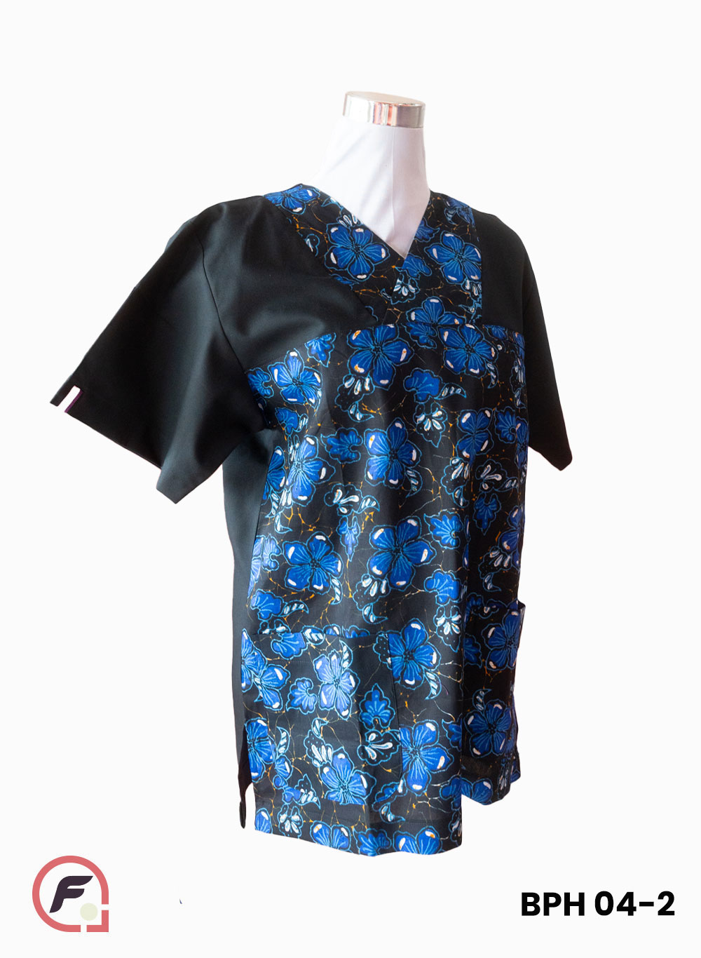 BATHIK PANTAI TIMUR Unisex Scrub Top (BPH - Limited Edition) - Image 8
