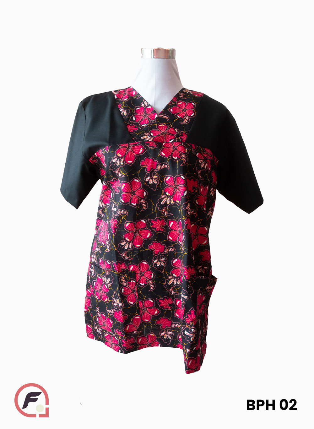 BATHIK PANTAI TIMUR Unisex Scrub Top (BPH - Limited Edition) - Image 4