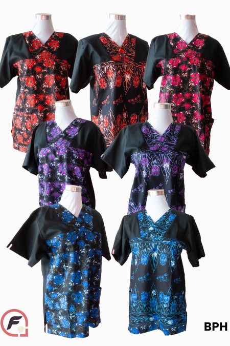 BATHIK PANTAI TIMUR Unisex Scrub Top (BPH - Limited Edition)